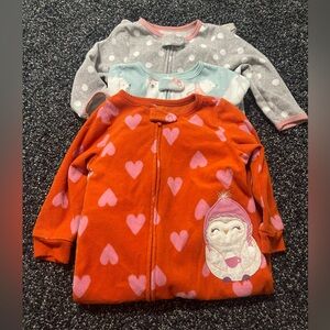 Carter's Cozy Blue Baby Onesie with Bear Design